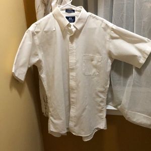 White mens dress shirt